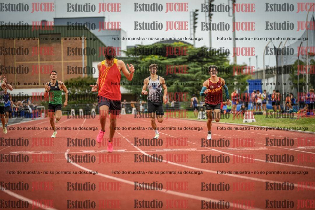 Fotos de los 400 m llanos de varones