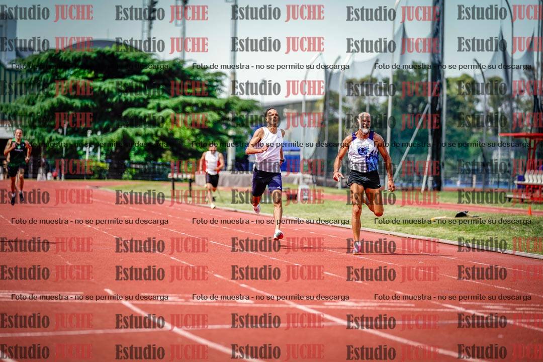 Fotos de los 400 m llanos de varones