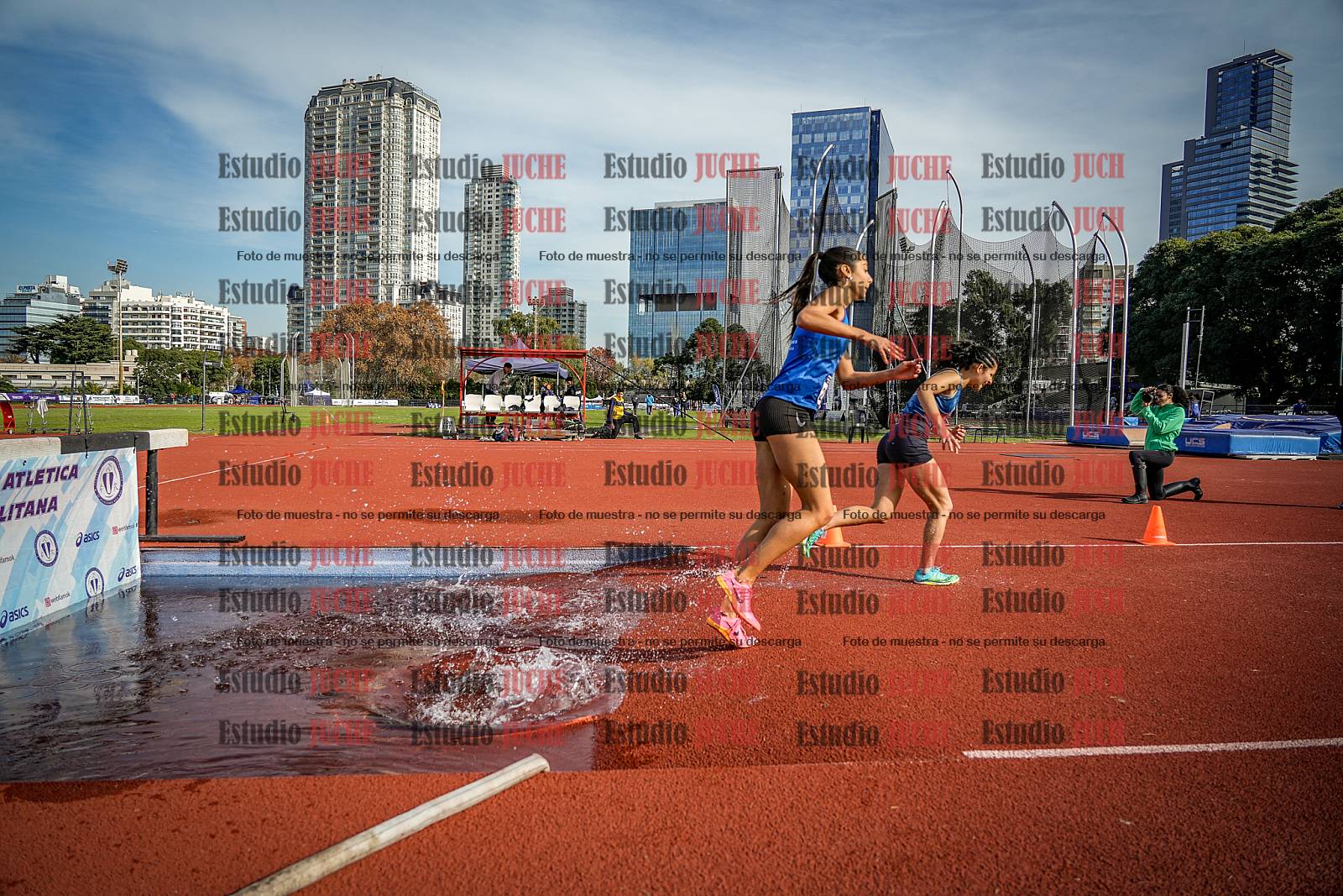 Fotos de los 3000 m con obstáculos de mujeres