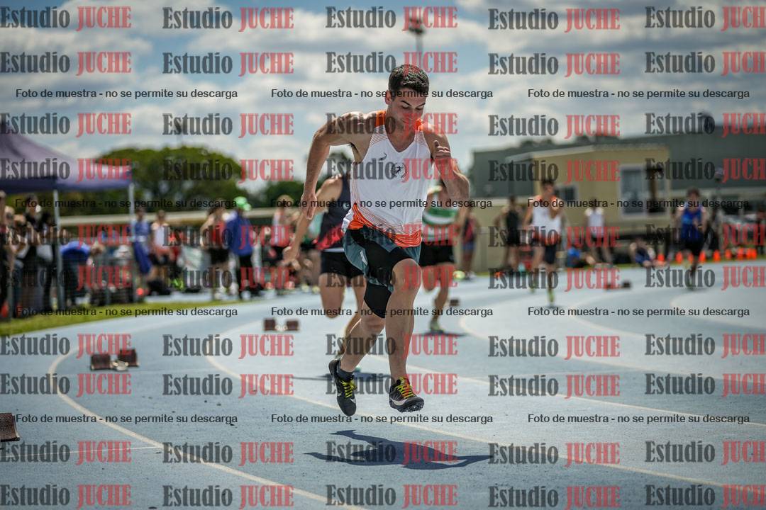 Fotos de los 400 m llanos de varones
