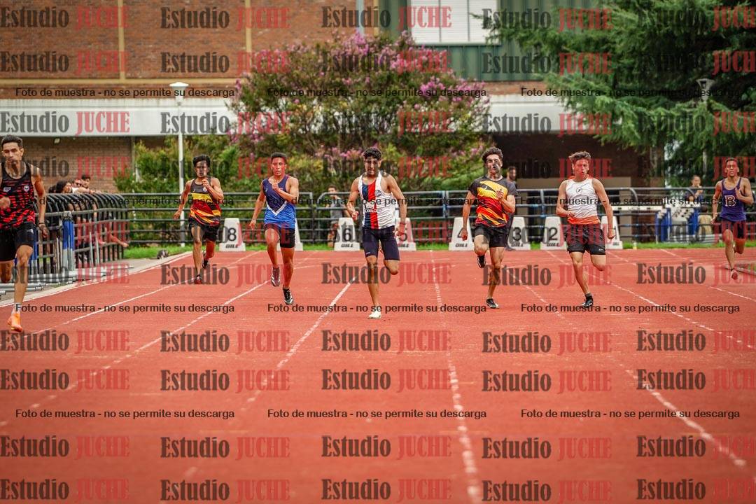 Fotos de los 200 m de varones