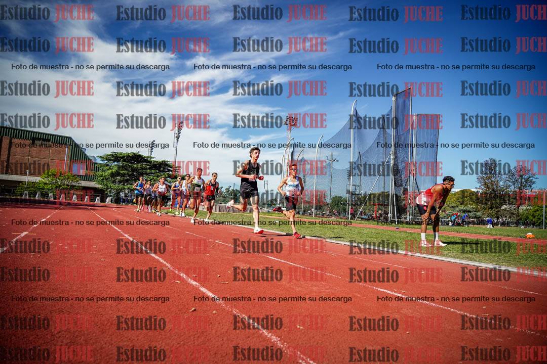 Fotos de los 5000 m llanos de varones