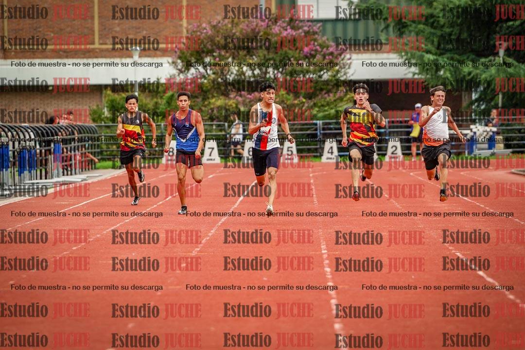Fotos de los 200 m de varones