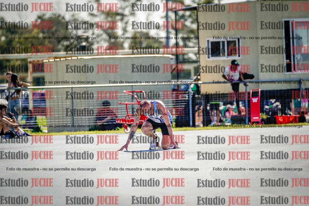 Fotos de los 400 m llanos de varones
