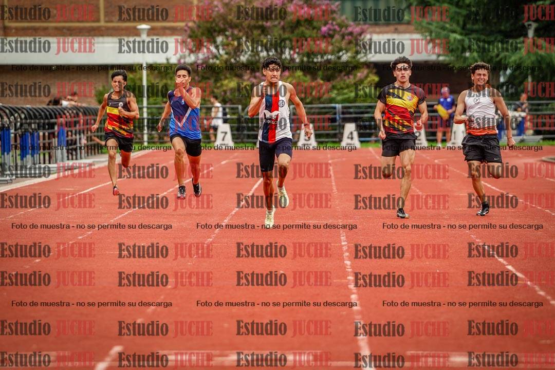 Fotos de los 200 m de varones