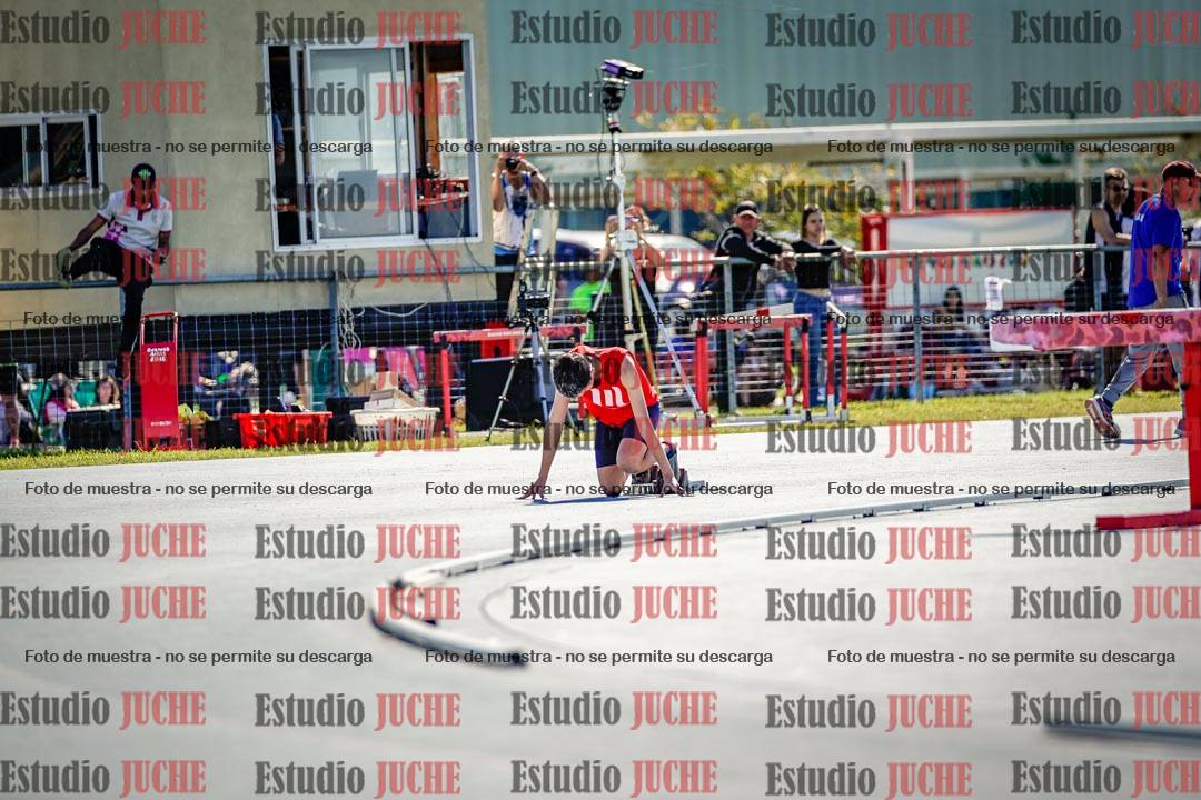 Fotos de los 400 m llanos de varones