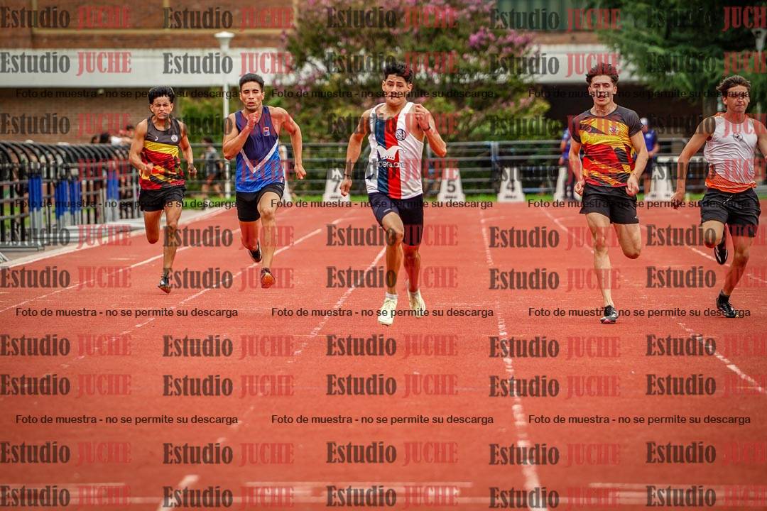 Fotos de los 200 m de varones