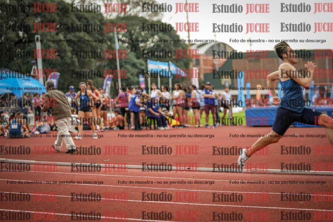 Fotos de los 400 m llanos de varones - FINAL