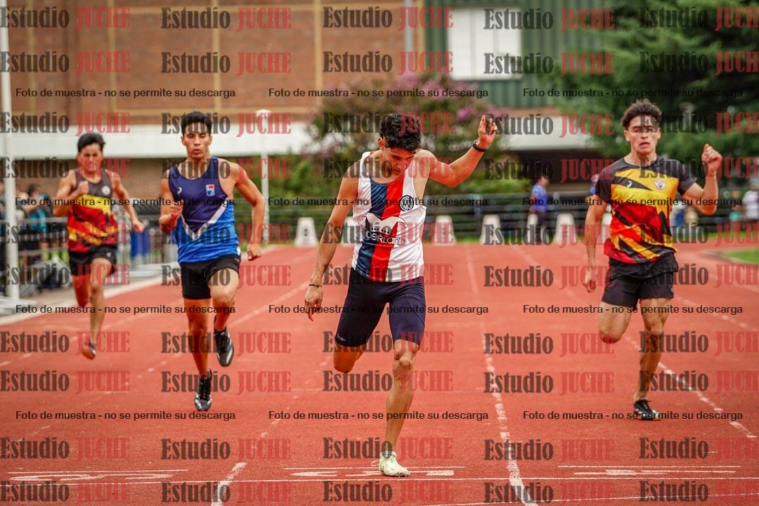 Fotos de los 200 m de varones