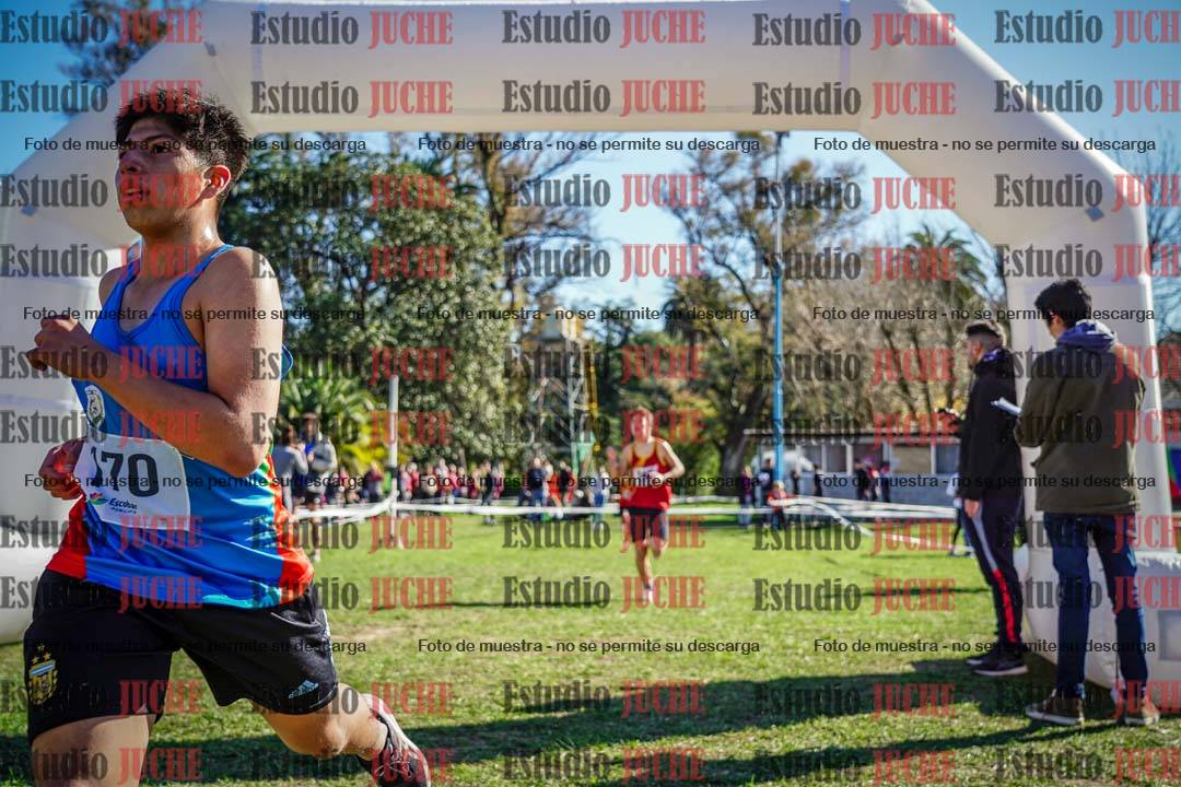 Fotos de la llegada del cross de 2000 m