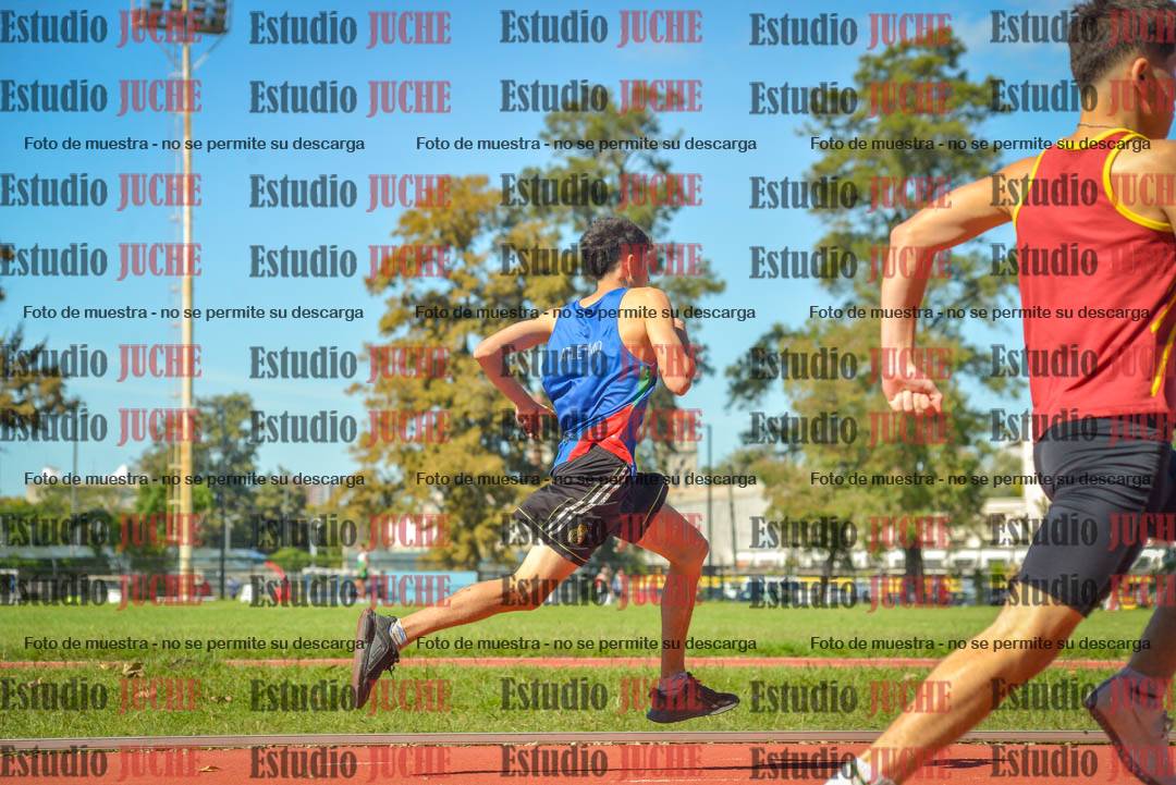 Fotos de los 200 m llanos de varones