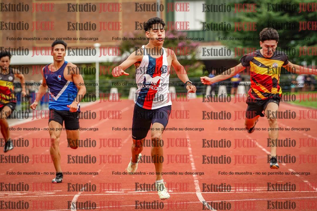 Fotos de los 200 m de varones
