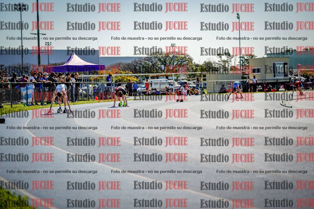 Fotos de los 400 m llanos de varones