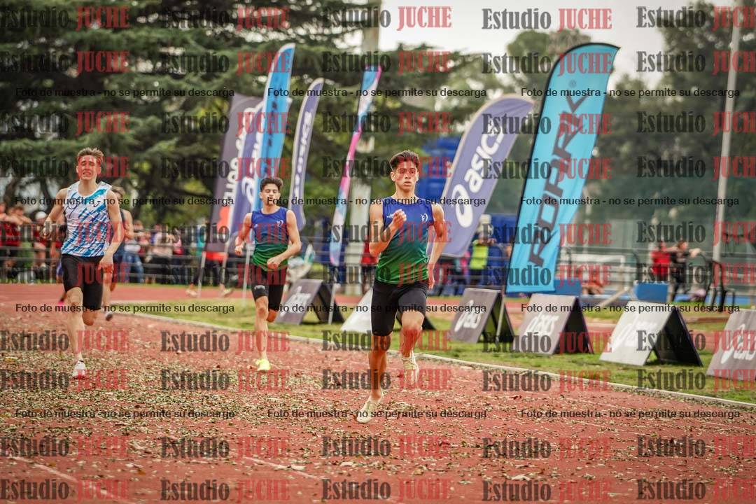 Fotos de los 400 m llanos de varones - FINAL