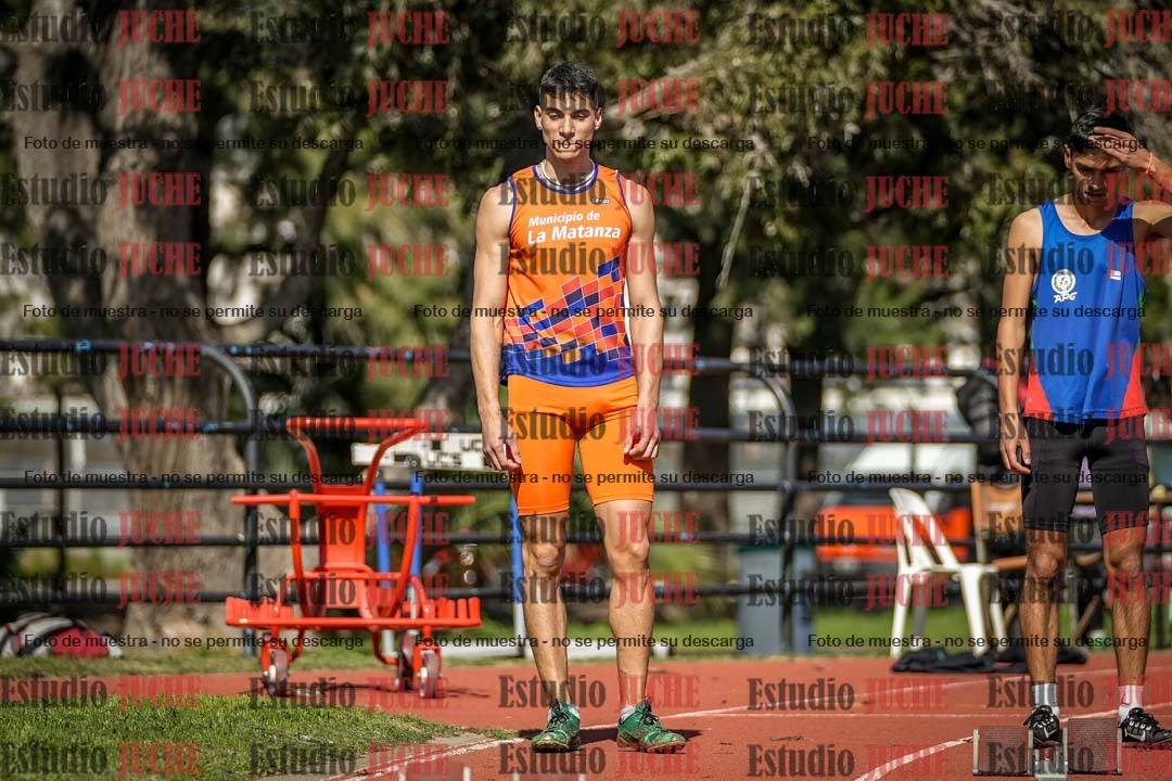 Fotos de los 200 m llanos de varones
