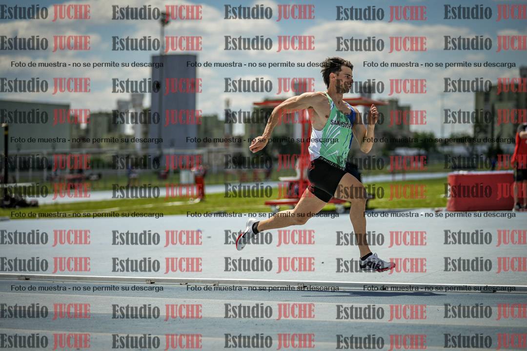 Fotos de los 400 m llanos de varones