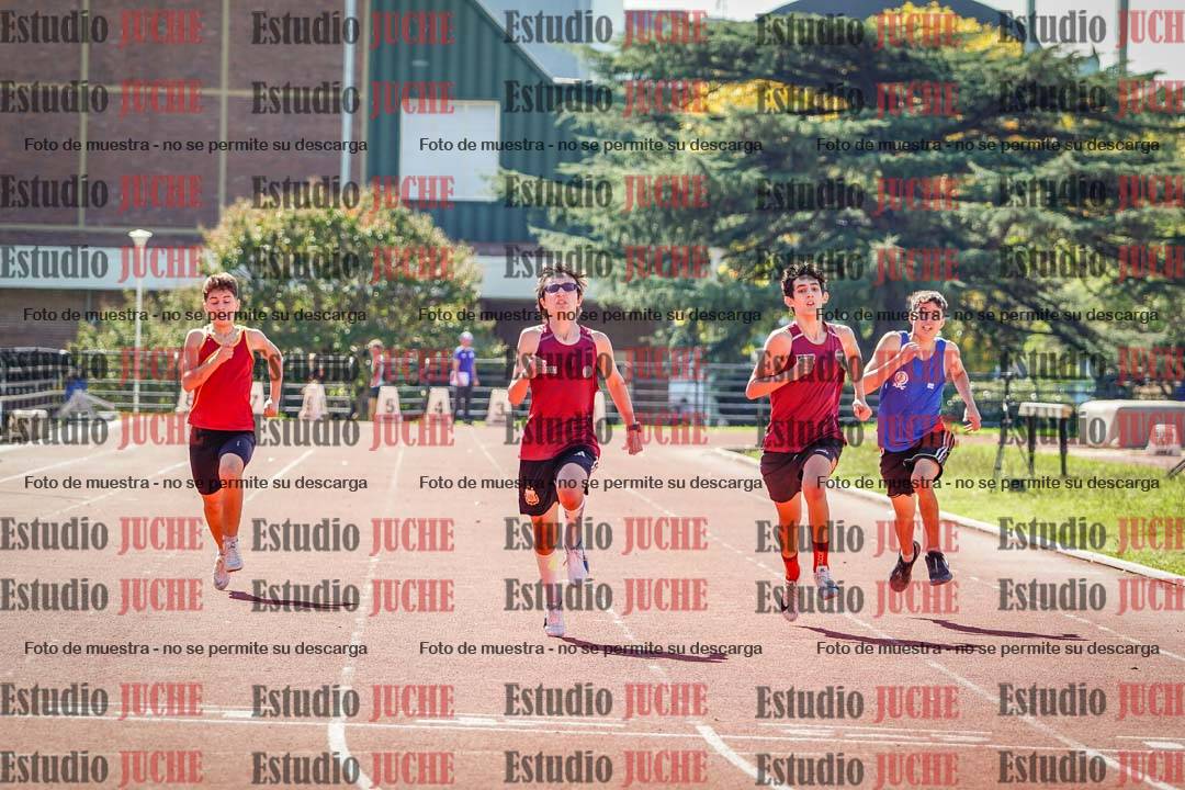 Fotos de los 200 m llanos de varones