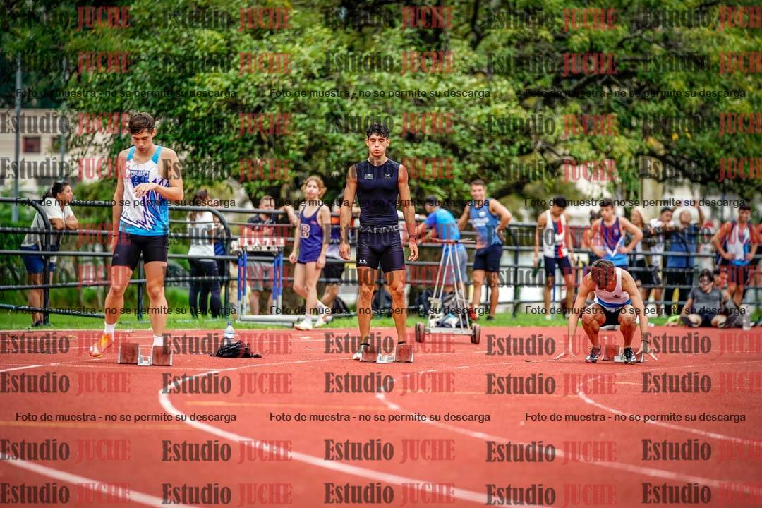 Fotos de los 200 m de varones