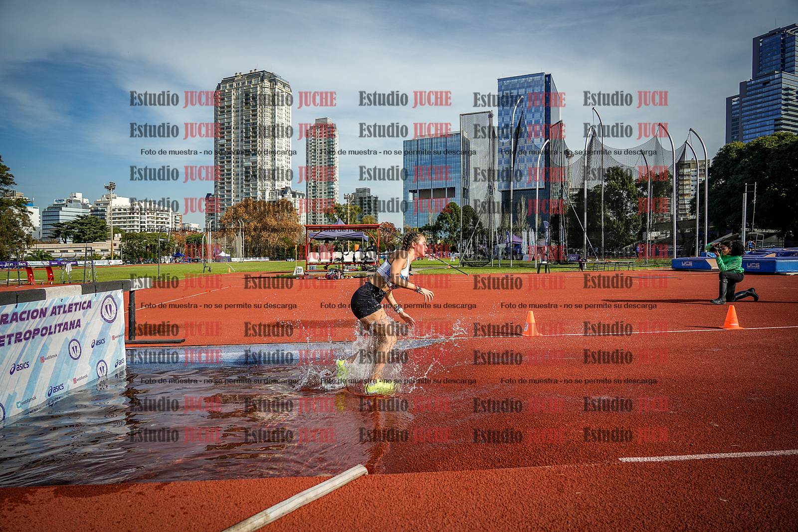 Fotos de los 3000 m con obstáculos de mujeres
