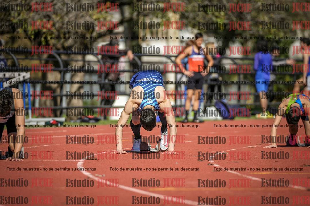 Fotos de los 200 m llanos de varones