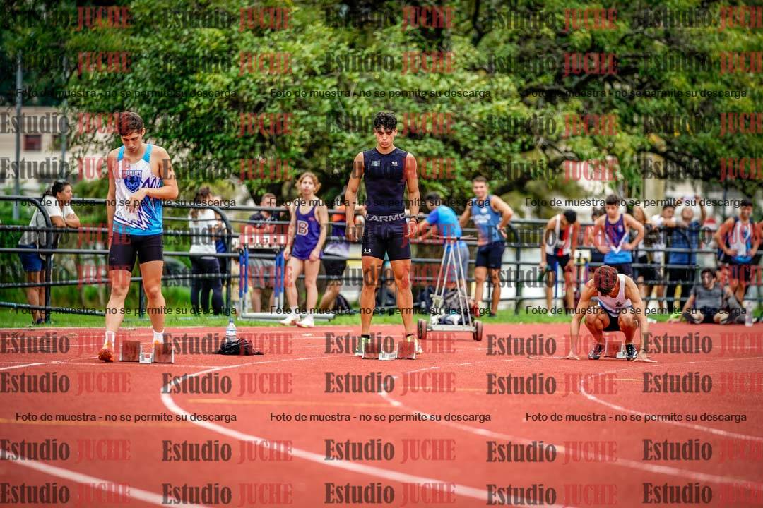 Fotos de los 200 m de varones