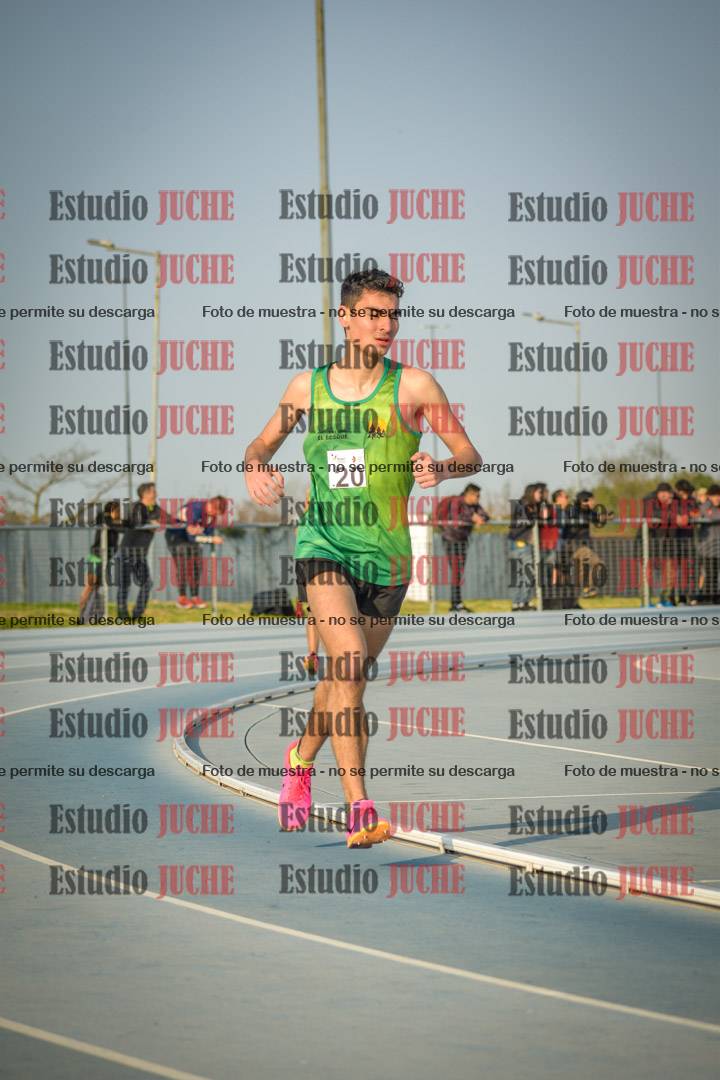 Fotos de los 3000 m llanos de varones