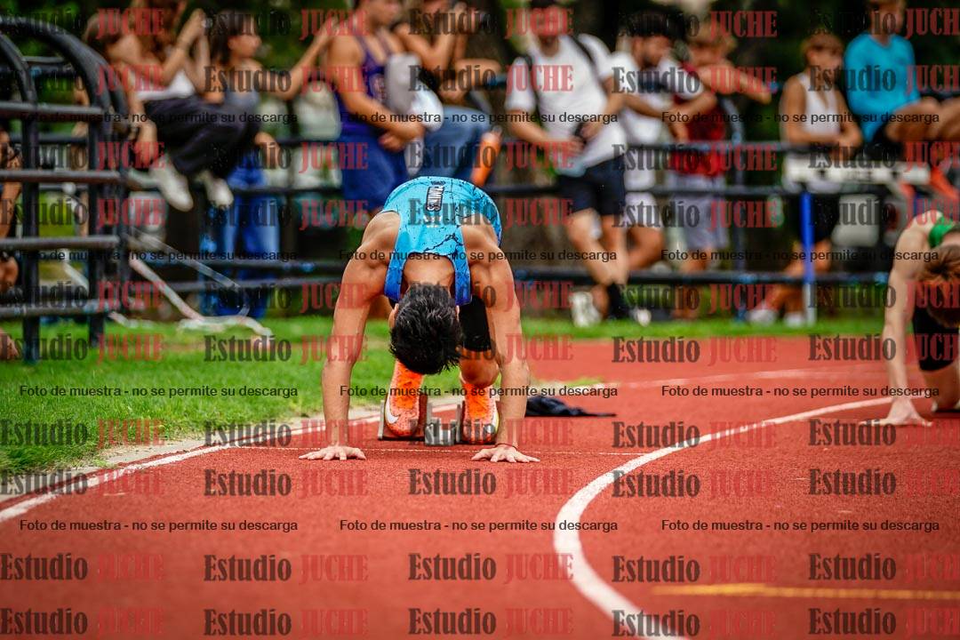 Fotos de los 200 m de varones