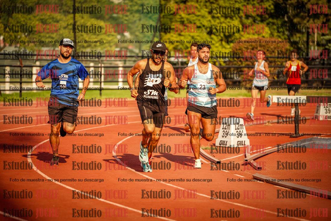 Fotos de los 1500 m llanos de varones