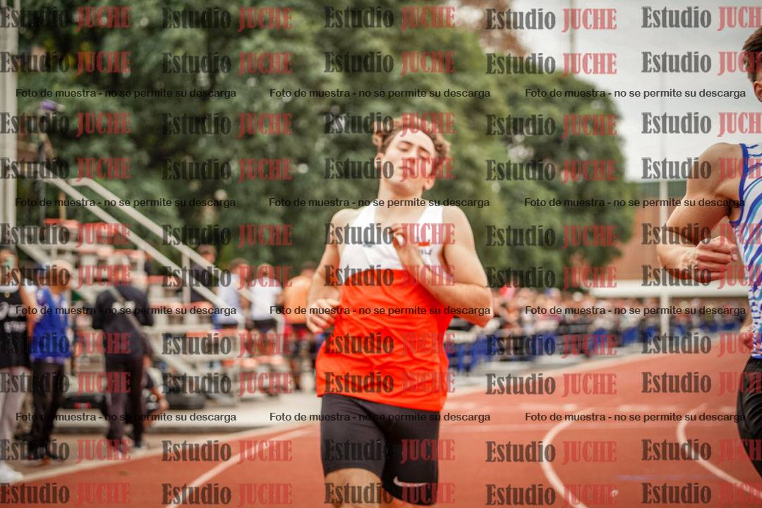 Fotos de los 100 m llanos de varones - FINAL