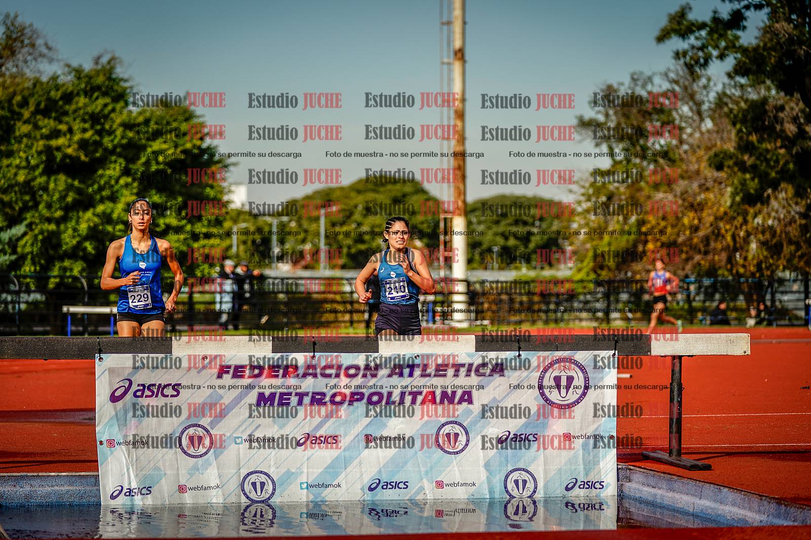 Fotos de los 3000 m con obstáculos de mujeres