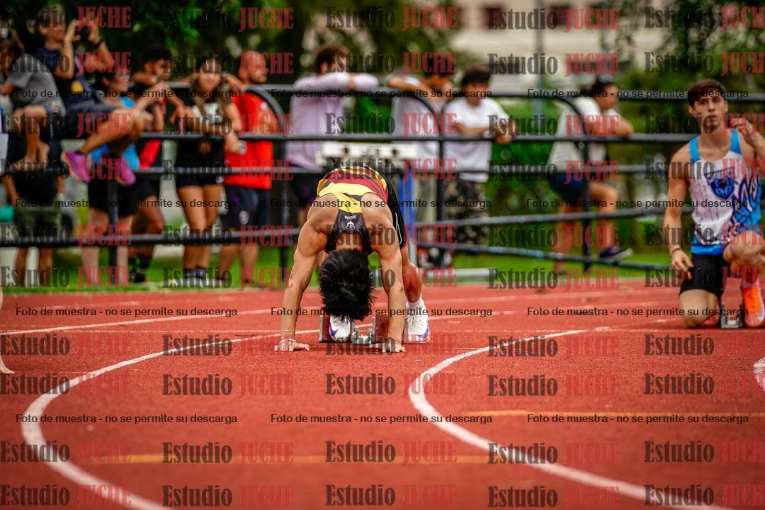 Fotos de los 200 m de varones