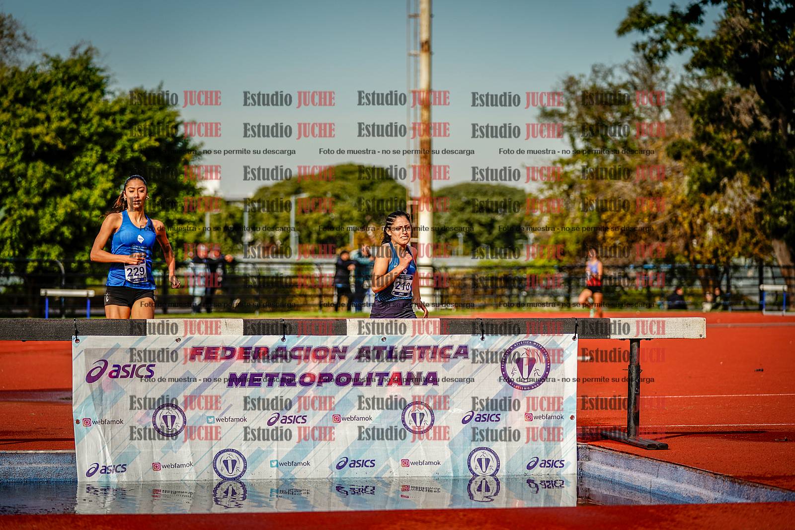 Fotos de los 3000 m con obstáculos de mujeres