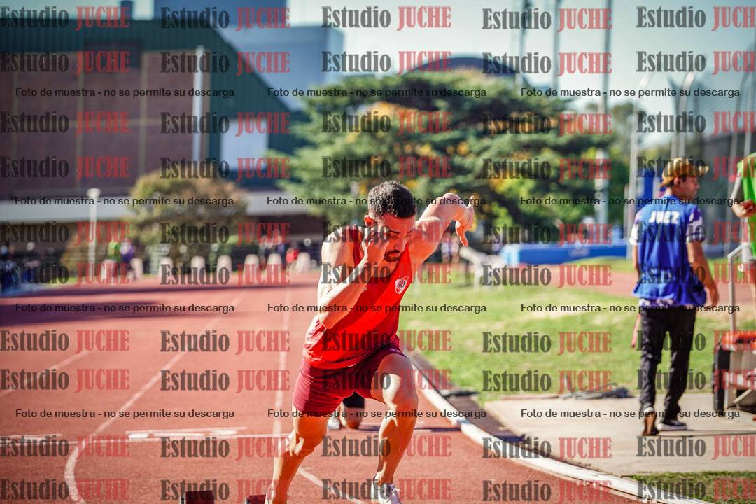 Fotos de los 400 m llanos de varones