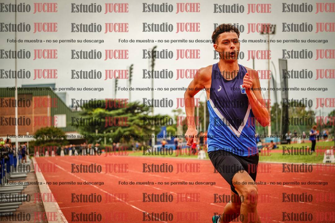 Fotos de los 400 m llanos de varones