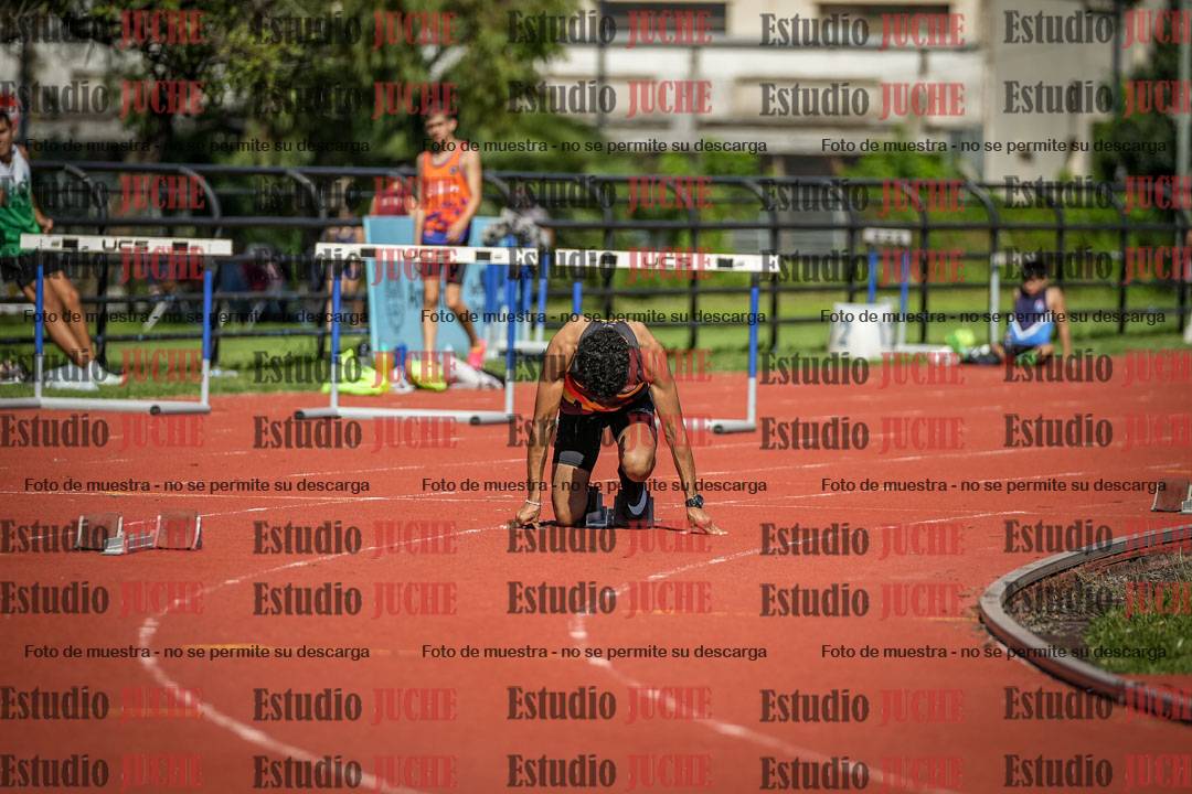 Fotos de los 200 m llanos de varones