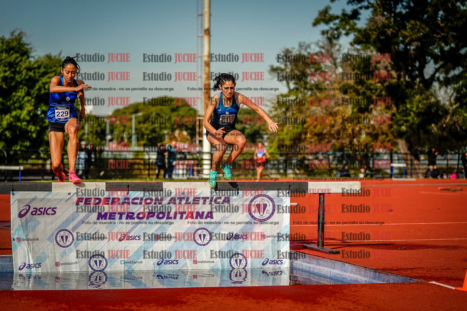 Fotos de los 3000 m con obstáculos de mujeres