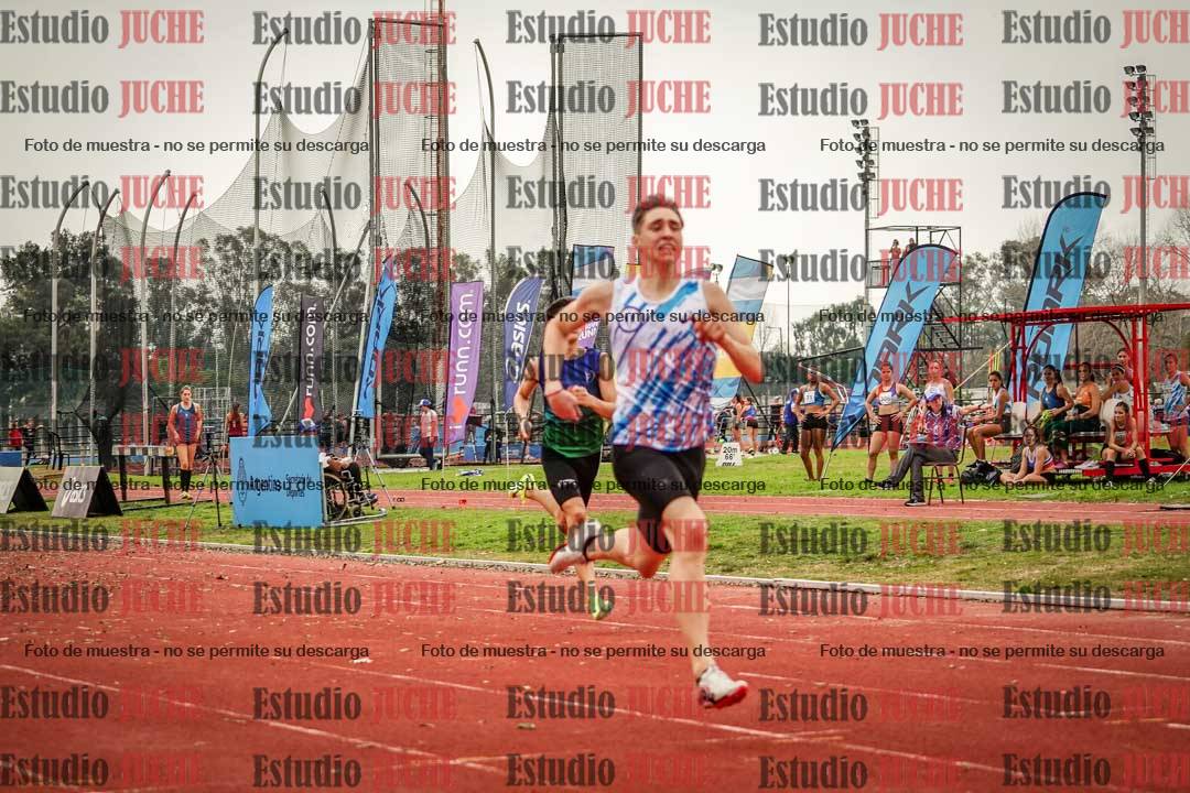 Fotos de los 400 m llanos de varones - FINAL
