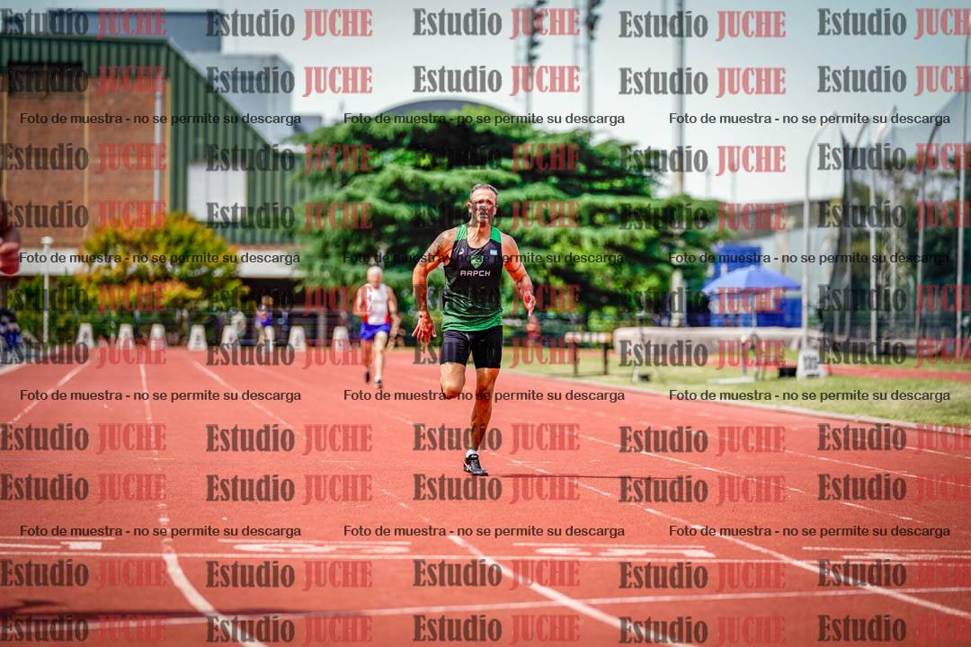 Fotos de los 400 m llanos de varones