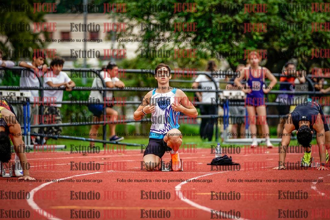 Fotos de los 200 m de varones