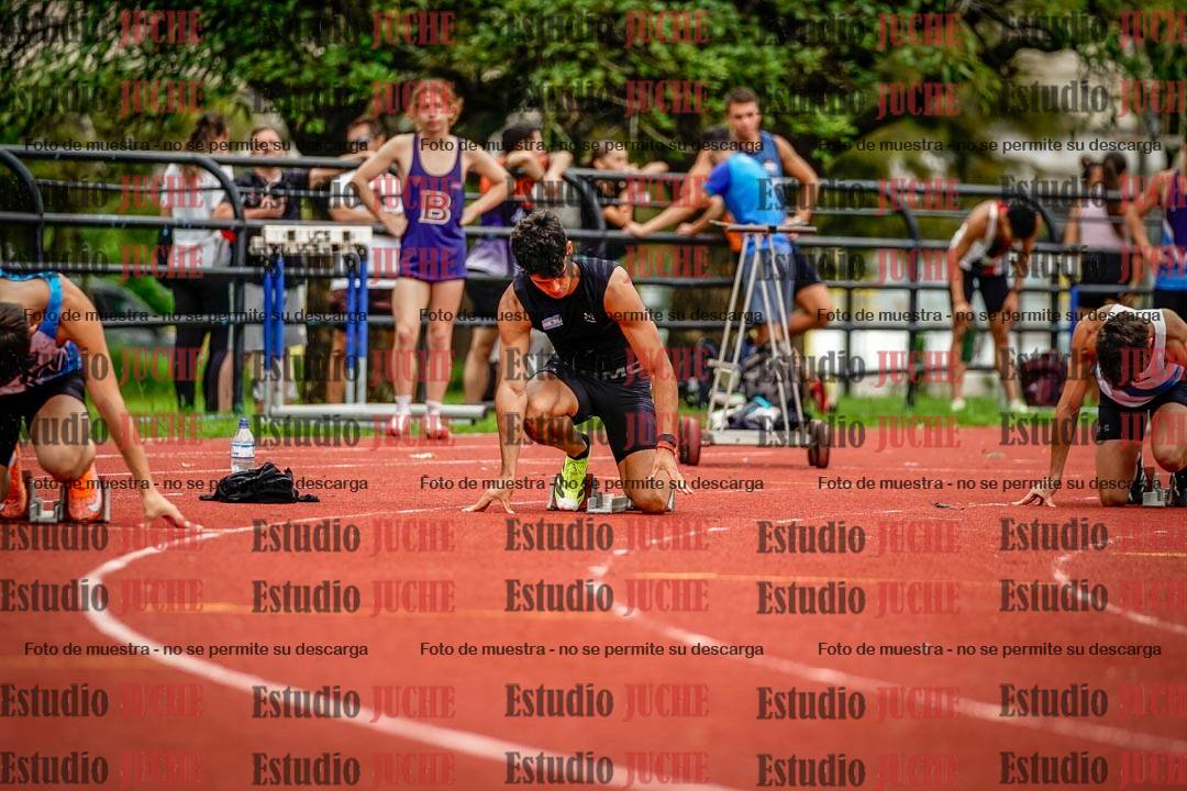 Fotos de los 200 m de varones