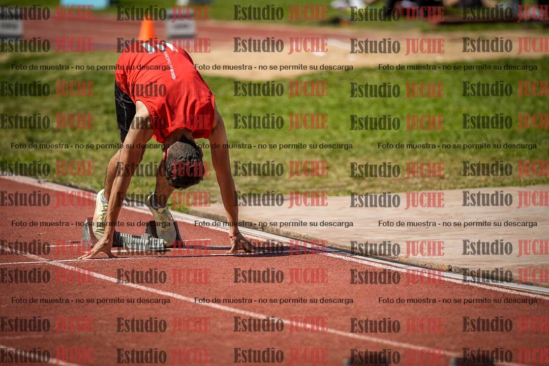 Fotos de los 400 m llanos de varones
