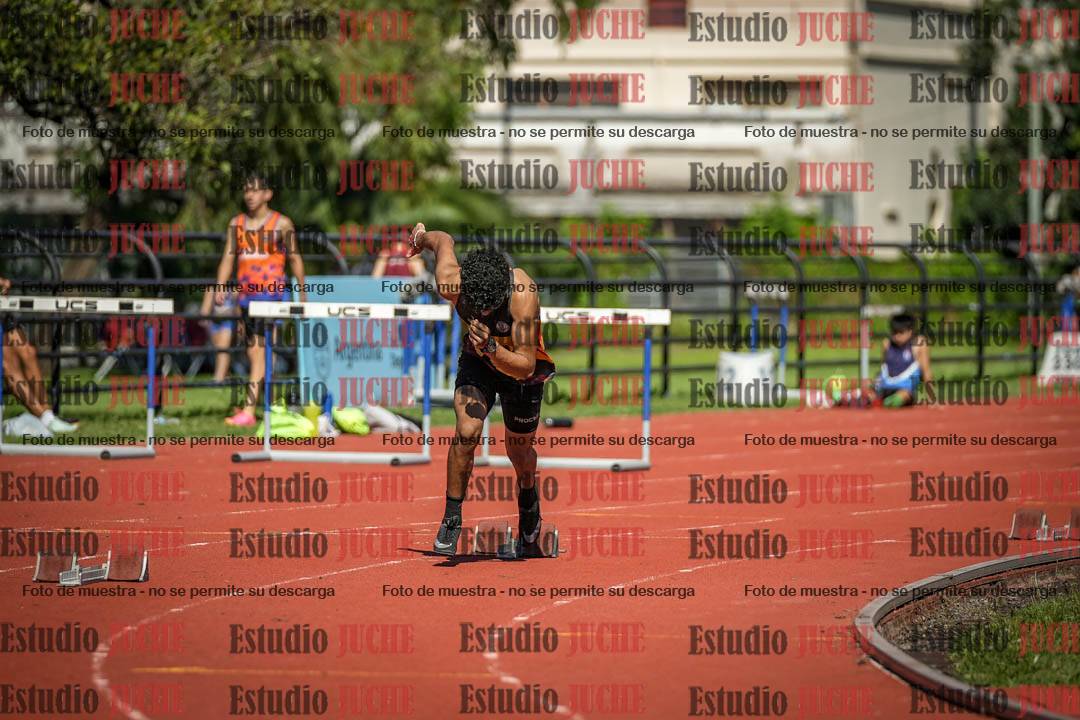 Fotos de los 200 m llanos de varones