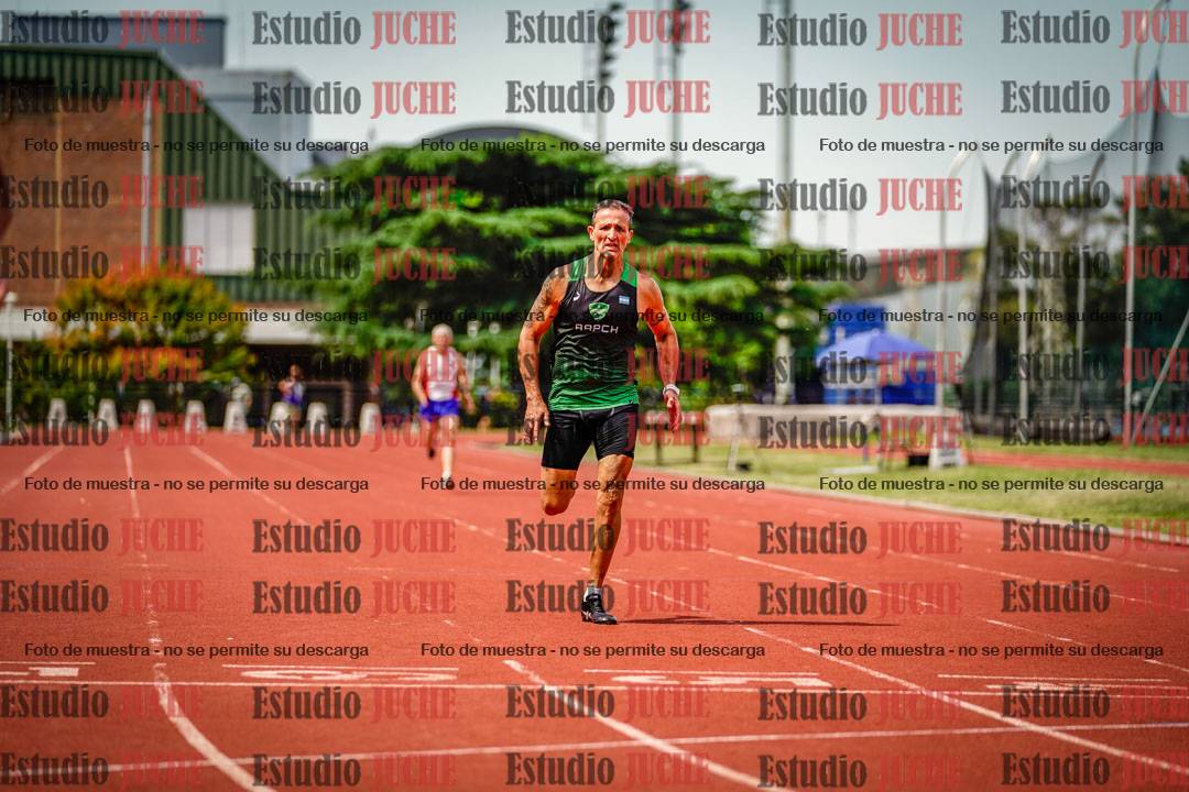 Fotos de los 400 m llanos de varones
