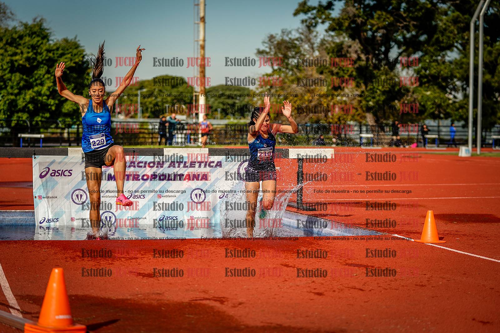 Fotos de los 3000 m con obstáculos de mujeres