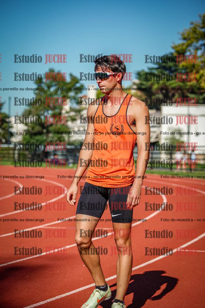 Fotos de los 400 m llanos de varones
