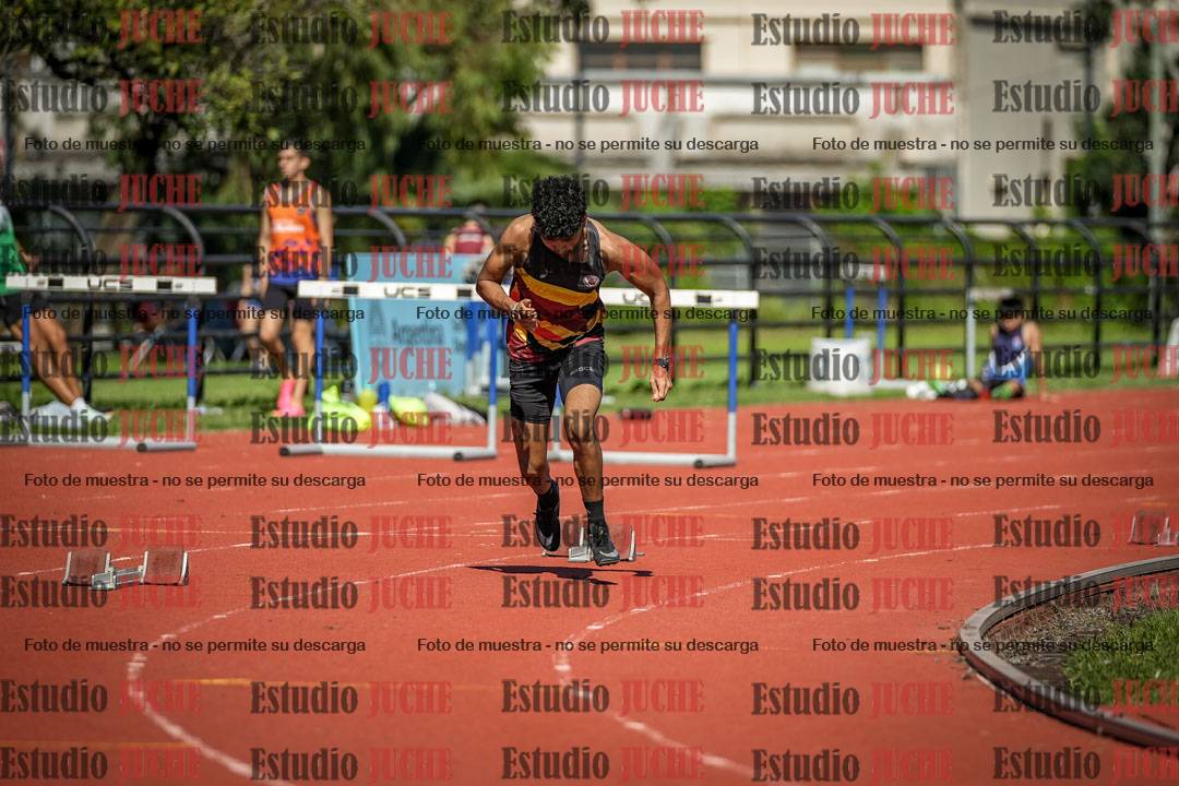 Fotos de los 200 m llanos de varones