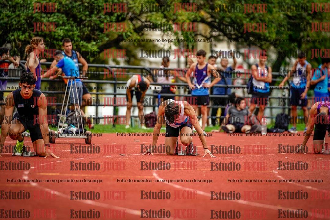 Fotos de los 200 m de varones