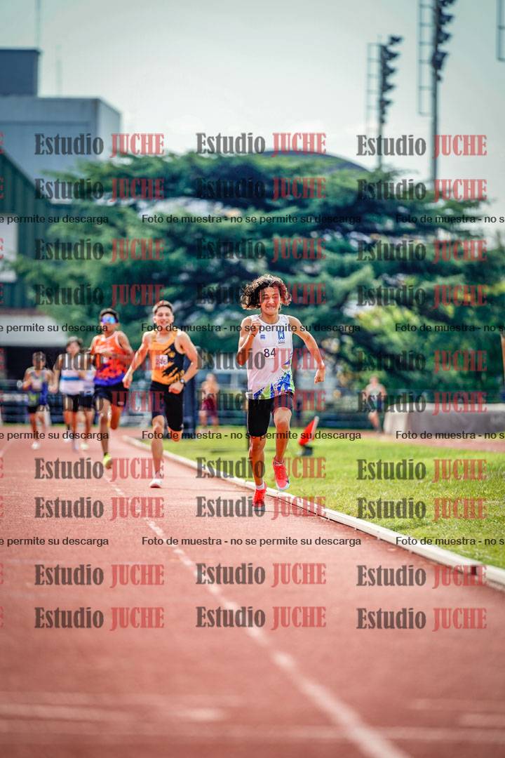 Fotos de los 800 m llanos de varones