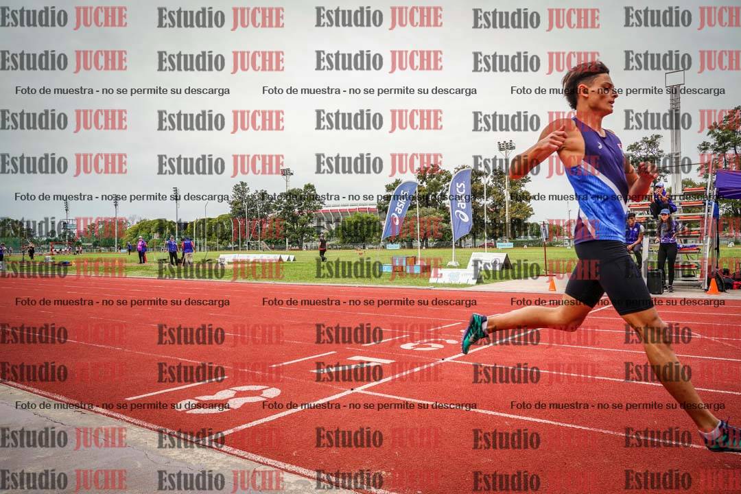 Fotos de los 400 m llanos de varones
