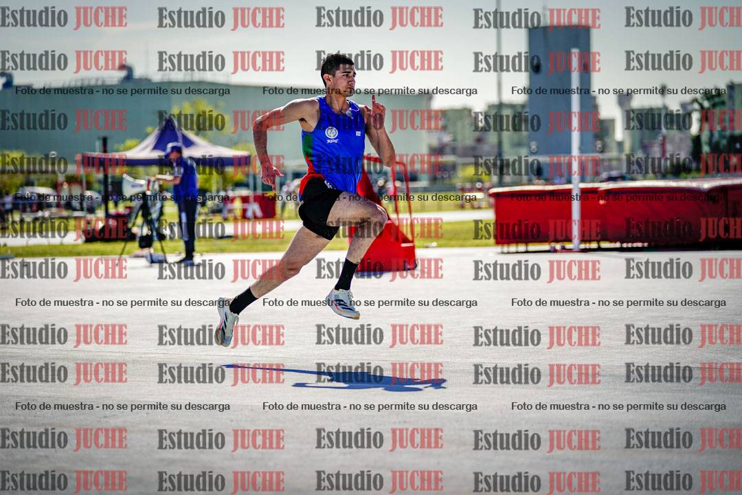 Fotos de los 400 m llanos de varones